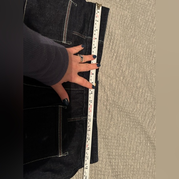 NWOT dark blue Pilcro Flares - Picture 16 of 16